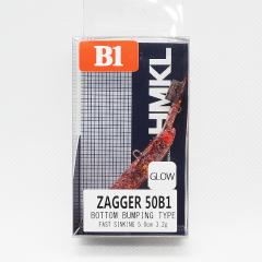 ZAGGER 50B1 (50mm/3.2g) Bottom Bumping type Sujiko Glow