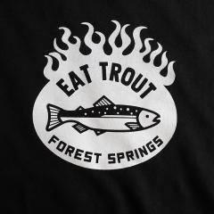 FS オリジナルTシャツ”EAT TROUT”　サイズM