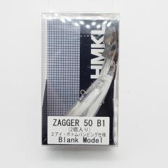 ZAGGER 50B1 Blank Model シルバープレート　(2個入り)