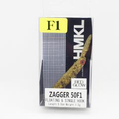 ZAGGER 50F1(50mm/1.5g) Red Glow TOPPING FOOD RG