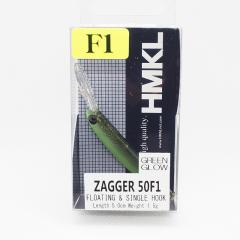ZAGGER 50F1(50mm/1.5g) Green Glow MS MELON G